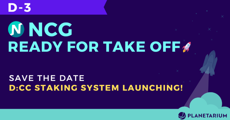 NineChronicles's tweet photo. NCG, Ready for TAKE OFF! 🚀 D-3

Stake your D:CC #NFT now and receive $WNCG and numerous perks!🎁
The floor price of D:CC increased by 240%📈 in less than 24 hours!
Check out why 👇
https://t.co/d2GKXj61PB

12/19 Save the date and stay tuned!