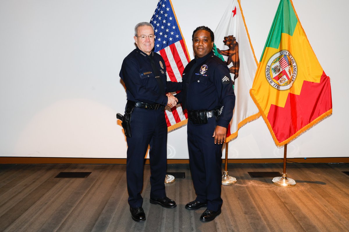 The LAPD would like to congratulate the newly promoted sworn and civilian members of the Department.