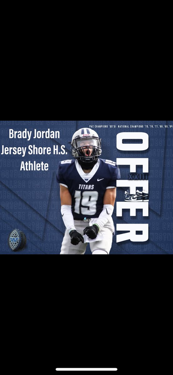 Thank you <a href="/WCtitansFB/">Westminster Football</a> for offering me a roster spot, and for coming into school and talking.