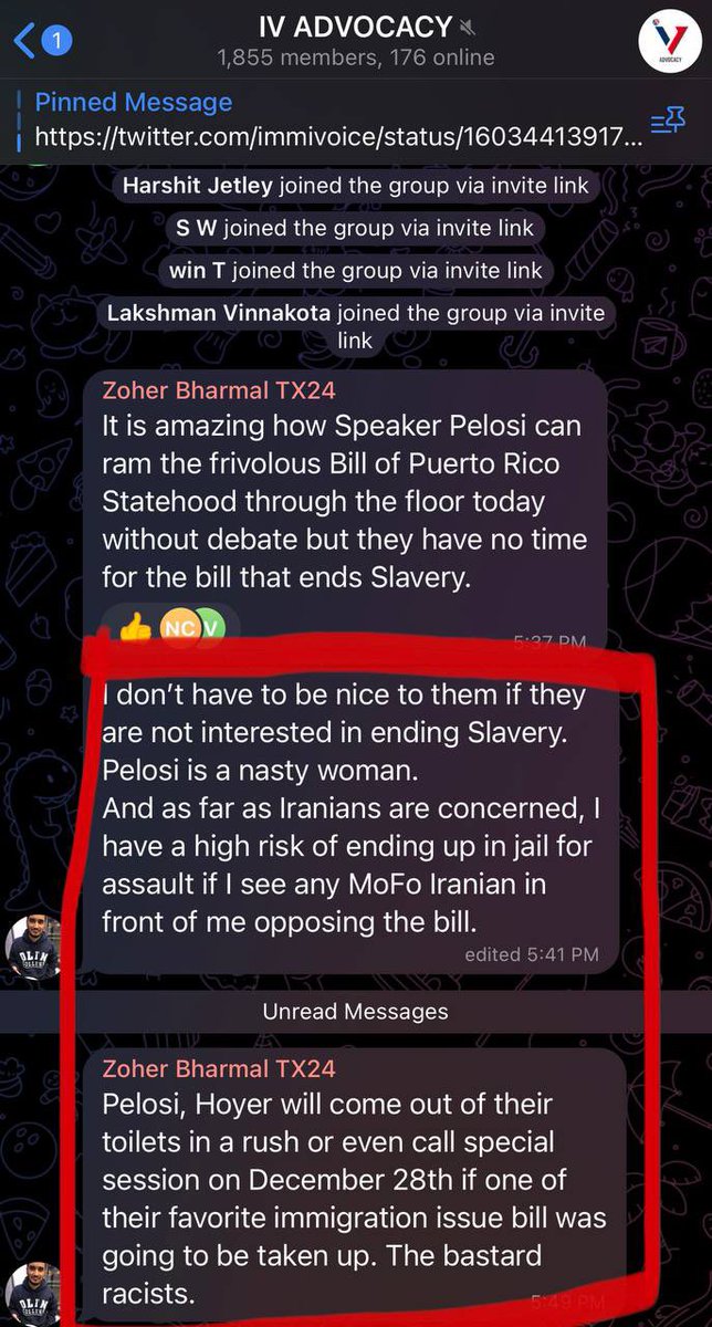 @immivoice staunch advocate threatens to beat up Iranians opposing  #EagleAct,calling @SpeakerPelosi  'Nasty'! Is the notorious @immivoice anything but a hate group?Do you support such bill coming from such people?! @Microsoft  look into your employees! #NoEagleAct
@pabloreports