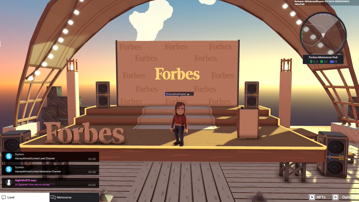 HarveyMinnie5's tweet photo. @TheSandboxGame @Forbes @polygonalmind In the @Forbes Metaverse Hub! Check my screenshot below 🎈👇 https://t.co/liOqr8LEAC