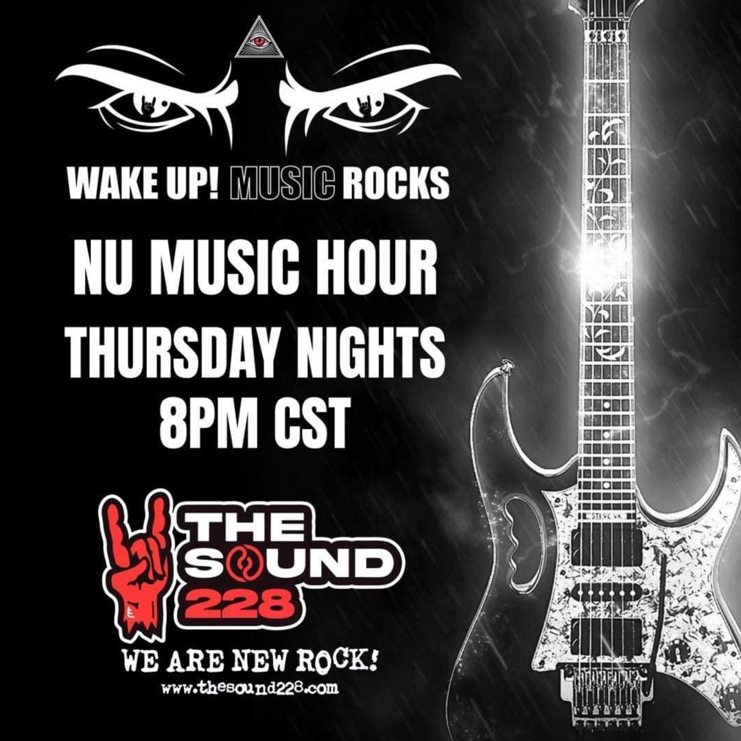The Sound (@thesound228) on Twitter photo Join Pepper Gomez tonight at 8pm CST for the <a href="/wakeuprocks/">WakeUpMusicRocks</a> NU Music Hour! Featuring <a href="/smashintopieces/">SMASH INTO PIECES</a> <a href="/BlacktopMojo/">Blacktop Mojo</a> @nvision228
<a href="/FFDP/">Five Finger Death Punch</a> <a href="/absinthegreen/">Absinthe Green</a> <a href="/BandSevvven/">SevVven</a> <a href="/transient_nola/">Transient</a> & more. Listen on the app or the web linktr.ee/TheSound228
#thesound228 #wakeupmusicrocks Join Pepper Gomez tonight at 8pm CST for the <a href="/wakeuprocks/">WakeUpMusicRocks</a> NU Music Hour! Featuring <a href="/smashintopieces/">SMASH INTO PIECES</a> <a href="/BlacktopMojo/">Blacktop Mojo</a> @nvision228
<a href="/FFDP/">Five Finger Death Punch</a> <a href="/absinthegreen/">Absinthe Green</a> <a href="/BandSevvven/">SevVven</a> <a href="/transient_nola/">Transient</a> & more. Listen on the app or the web linktr.ee/TheSound228
#thesound228 #wakeupmusicrocks