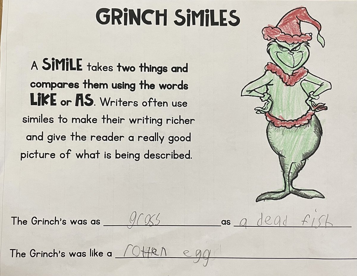 You’re as cuddly as a cactus, Mr. Grinch. #grinchday <a href="/RichlandTwo/">Richland School District Two</a> <a href="/LakeCarolina1/">Lake Carolina</a>