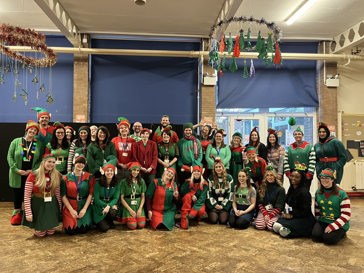 What is the collective term for a big bunch of Elves?!? What a great day!