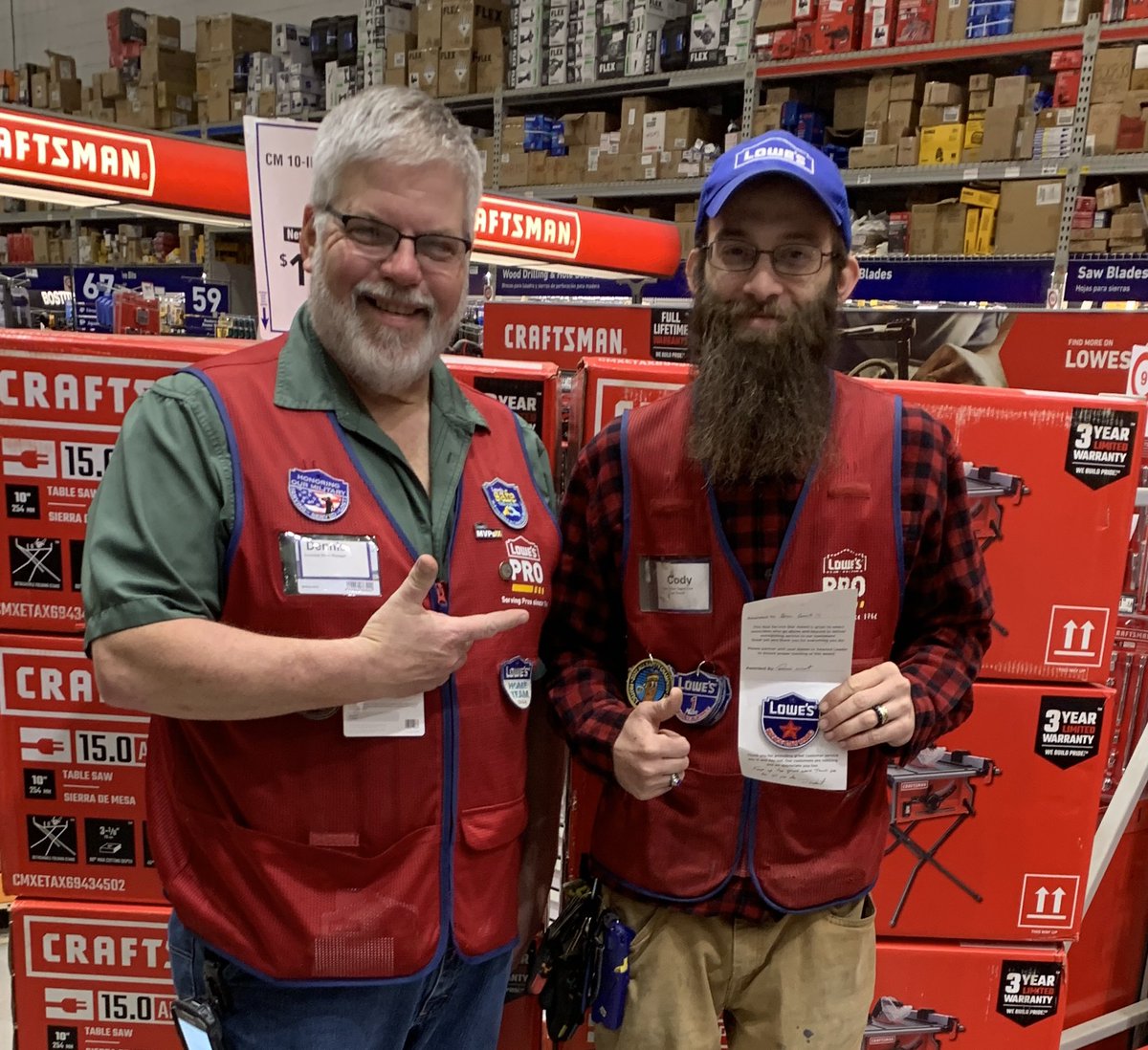 Dennis West Asst Store Manager Lowe’s 1839 (@westasst) on Twitter photo Congratulations to Jase from Duck Dynasty (AKA) Cody new DS Tools/Hardware for his promotion and his 3ed Red Service Star. <a href="/BenitoKomadina/">Benito.Komadina@Lowes</a> @nmcmillan1369 <a href="/AdamReece1839/">Adam.Reece</a> Congratulations to Jase from Duck Dynasty (AKA) Cody new DS Tools/Hardware for his promotion and his 3ed Red Service Star. <a href="/BenitoKomadina/">Benito.Komadina@Lowes</a> @nmcmillan1369 <a href="/AdamReece1839/">Adam.Reece</a>