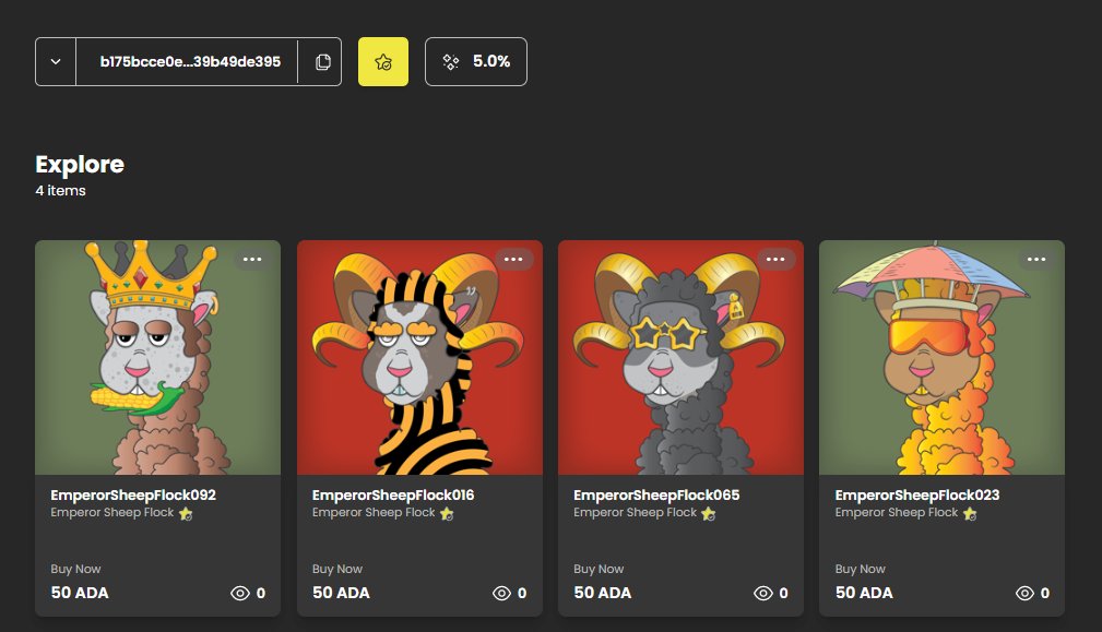 Emperor Sheep Flock 🐑 tweet media