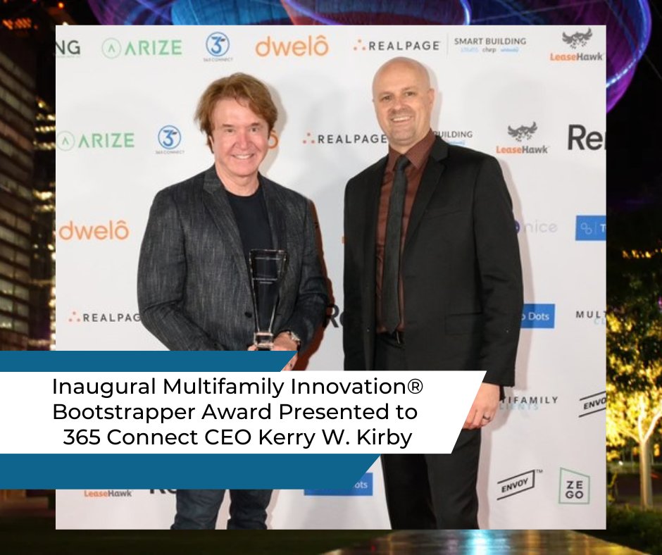 inMultifamily's tweet image. This industry leader just took home the inaugural Multifamily Innovation® Bootstrapper Award! Read more: ow.ly/5XrT50M50mG

#multifamilyinnovation #multifamilybootstrapper #multifamilytechnology #proptech