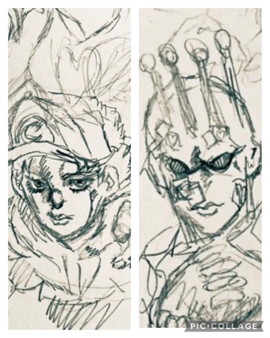 エンポリオとキッス描き直しました! 昨日睡魔に襲われながら描いてました💦 今も眠いですが💤 #イラスト練習中 #イラスト好きさんと繋がりたい