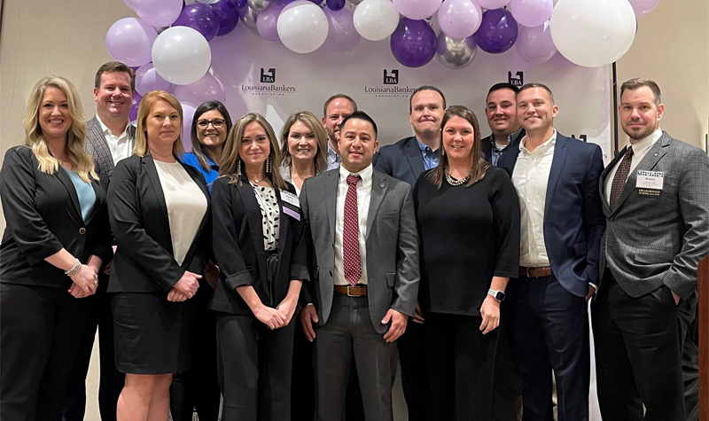 LABankers's tweet image. Louisiana Bankers Education Council's 2023 officers installed: ow.ly/m2A150M4Hmz.