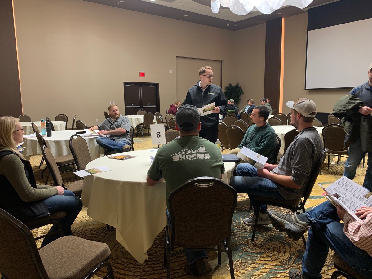 mncorn's tweet image. Great presentation today by our research director, @MKazula, at the Soil Management Summit about Minnesota Corn&apos;s research program! Thanks to @UMNExt for the great conference! #SMS2022 #SoilHealth