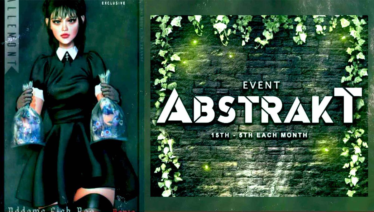 MediaSL1's tweet photo. ABSTRAKT Event – December 2022
✔️ #Virtualworlds ✔️ #MediaSl ✔️ #Metaverse
⭐ join https://t.co/AaO41oZ8bz Discord: https://t.co/S8R6esljwl
#ABSTRAKTEvent #EventSL #FashionSL #MediaSL #Secondlife #secondlifestyle #SL
https://t.co/lVXbHH03ll https://t.co/Qx2mJtQ2AB