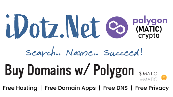 iDotz's tweet photo. You can now buy Domains & Emoji Domains ๐๐ w/ Polygon $MATIC ๐ช Start Here ๐ :> https://t.co/Ft7h0Qh4p4
#CryptoNews #Polygon #MATIC #NFT #NFTs #Web3 #Domain #EmojiDomain #EmojiDomains #Emoji #FMoji #CryptoCurrency #Crypto #PolygonIsGreen๐๐ https://t.co/RAKk1Az32w