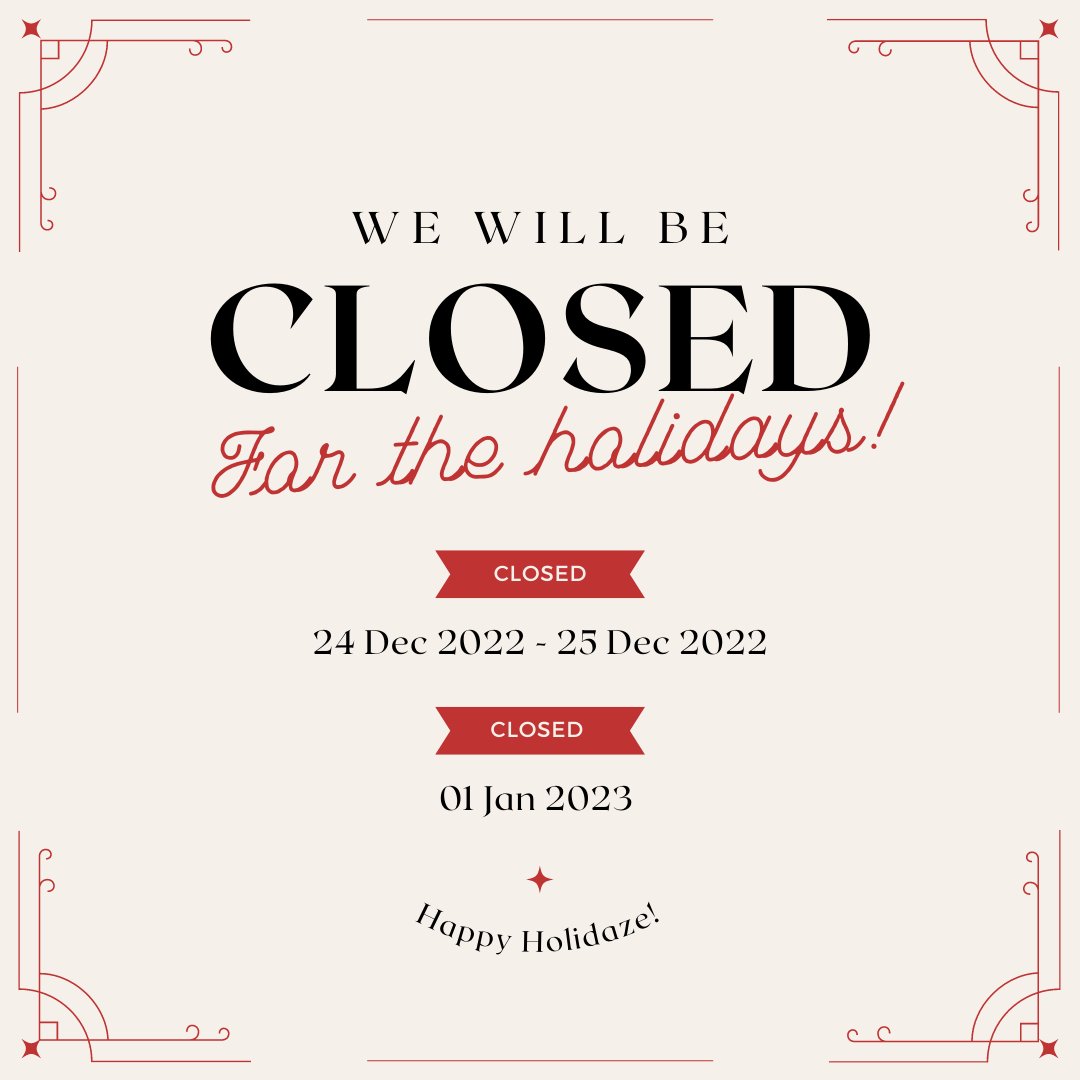 CannaConnectSD's tweet photo. Cannabis Connection will be closed the following dates. Thank you for your continued support + Happy Holidays! https://t.co/yFypAWQN9j
