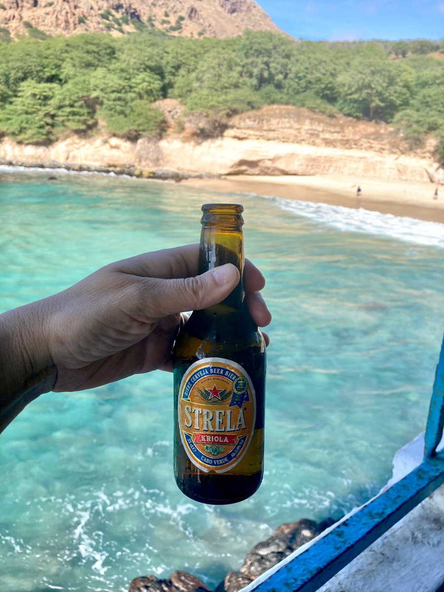Desde Tarrafal (Cabo Verde), sin estrés, mi hermana te da las gracias por las recomendaciones 😊<a href="/paconadal/">Paco Nadal</a> #MisCervezasPorAhí