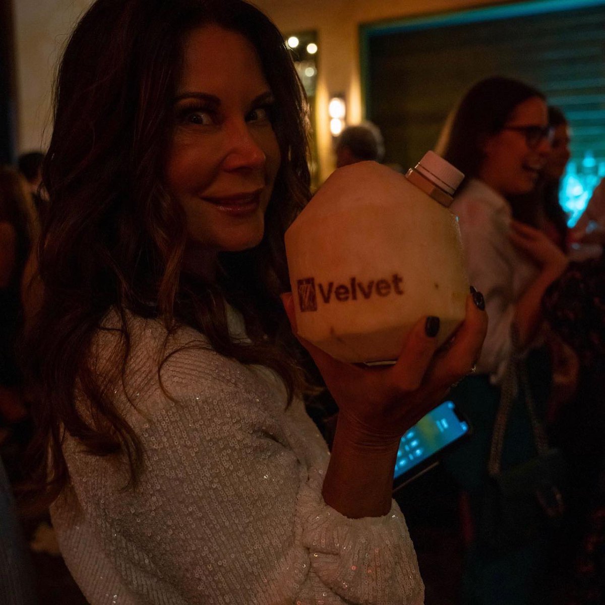 cocotapsforyou's tweet photo. Art Basel in Miami never disappoints. Our coconuts with @velvetfs logo branded on them were the talk of the town. Velvet sure knows how to throw a party! Swip for a few of the fun filled photos. 📸: @xelaarom #Cocotaps #cocolove #velvetfs #youhadtobethere @VincentZaldivar https://t.co/qJ9p9AyKL0