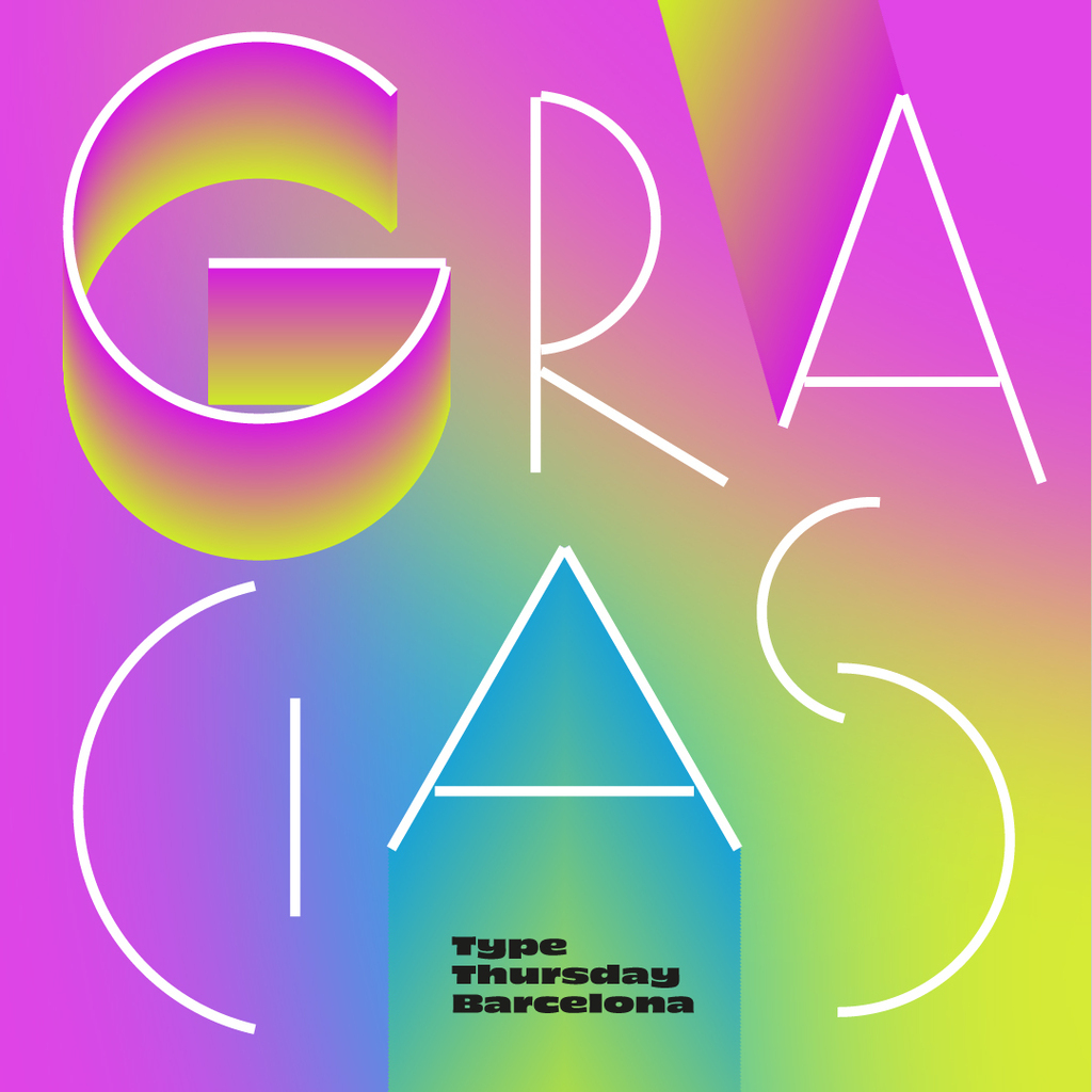 TypeThursdayBCN's tweet image. ✨ Mil gracias a todxs los que nos acompañasteis en el #TypeThursdayBcn de diciembre, como siempre un placer teneros y compartir la pasión por las letras y poner en común las inquietudes compartidas. 

Gracias a todas las personas que hicieron posible… instagr.am/p/CmM7mNvIiSx/