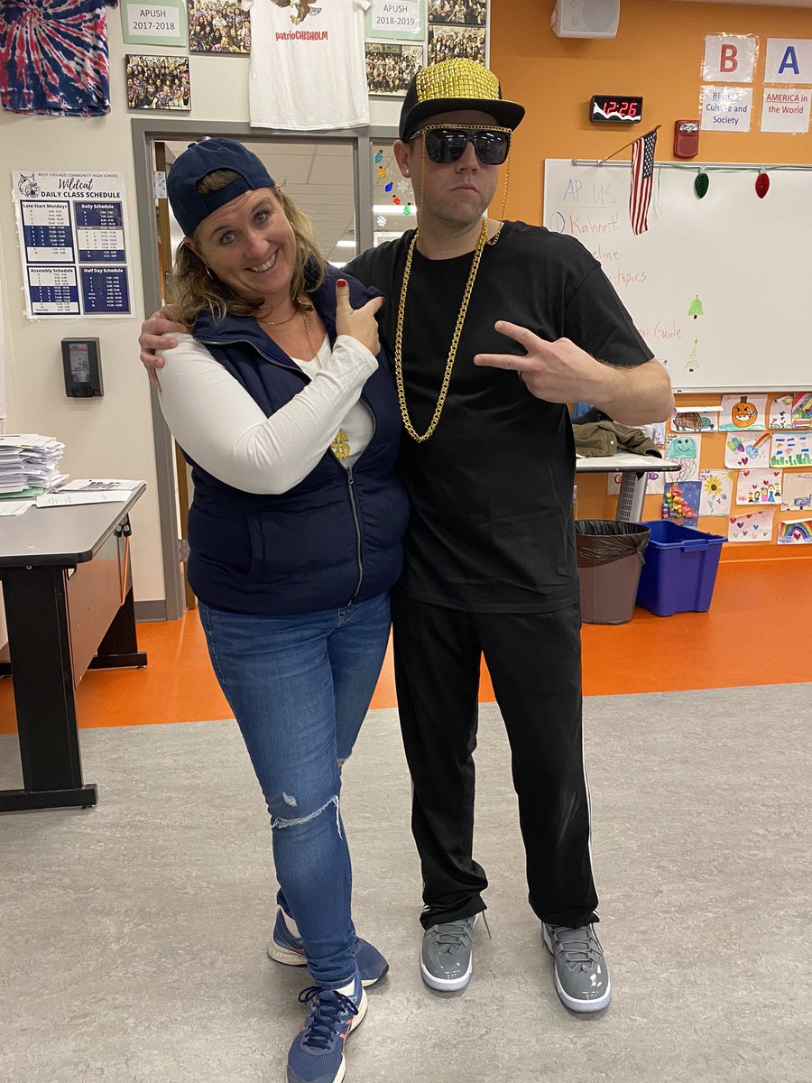CandaceFikis's tweet image. Rap beat out wrap today in our department for Holiday Spirit Week. 😂