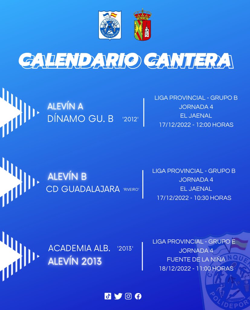 cd_yunquera's tweet photo. ⚠️ Aquí os dejamos todos los nuevos cambios que ha habido ⬇️

#CanteraCDY #DeporteEscolar https://t.co/nzNwEEGwaC