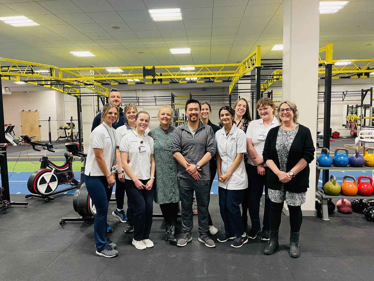 Docj88's tweet photo. The #MajorTrauma #EnhancedRehabilitation team did us proud by pulling off a great open day for therapists, consultants and managers across GM. So delighted we could showcase what has been years in the making @MFTnhs @NCAlliance_NHS @NuffieldHealth @MajorTraumaMRI @SCOMajorTrauma https://t.co/C5nmul33tJ