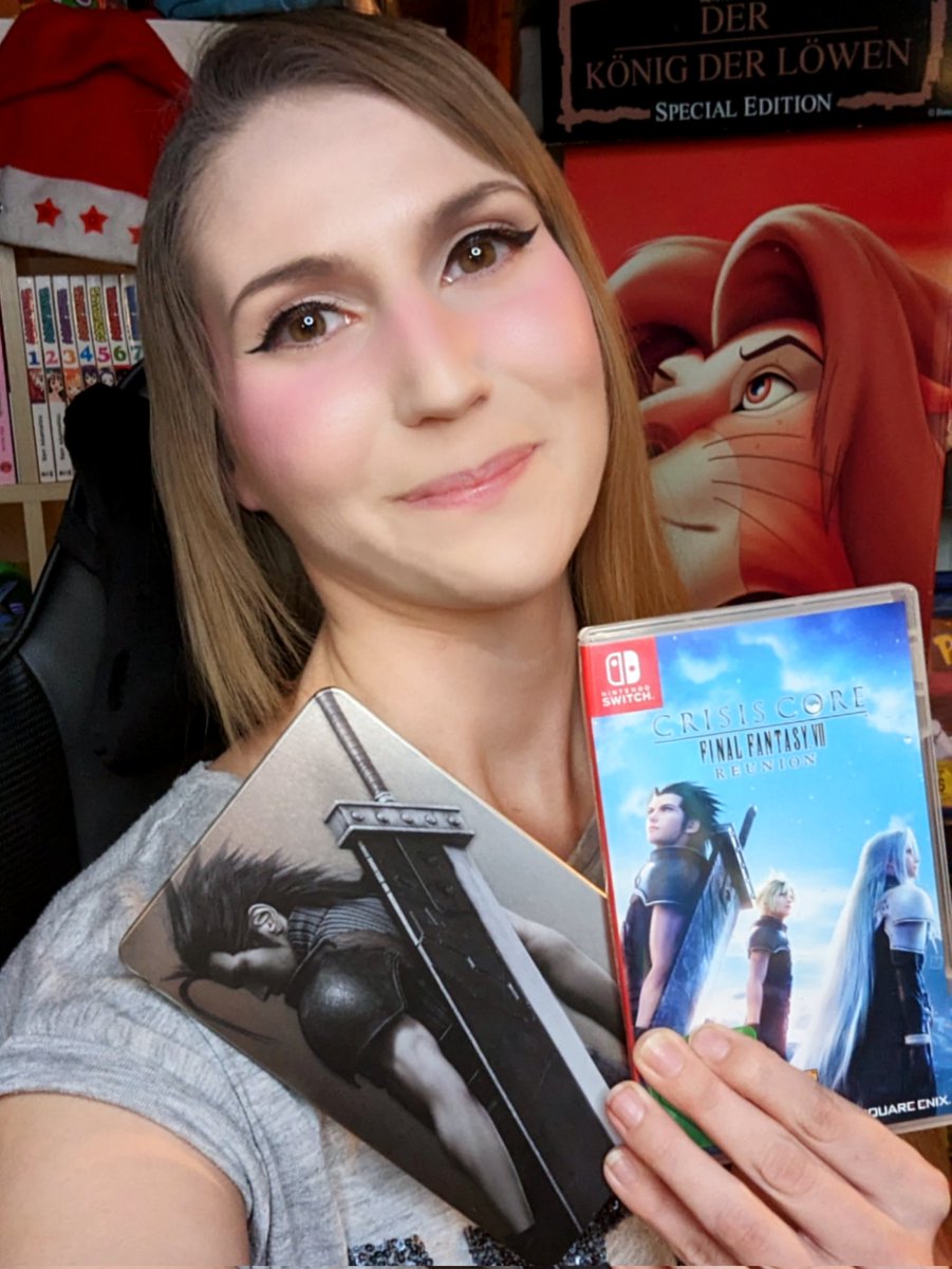 StrugglePlay's tweet photo. Na ihr Süßen, seid ihr auch schon fleißig am suchten? Auf meinem twitch Kanal gibt es momentan regelmäßig CC FFVII Reunion Streams ❤️! Schaut gerne vorbei, ich freu mich auf euch 🥰! 

#crisiscore #finalfantasy #CrisisCoreFinalFantasyVIIReunion #zackfair #clodstrife #gaming https://t.co/h5kQoIRiAX