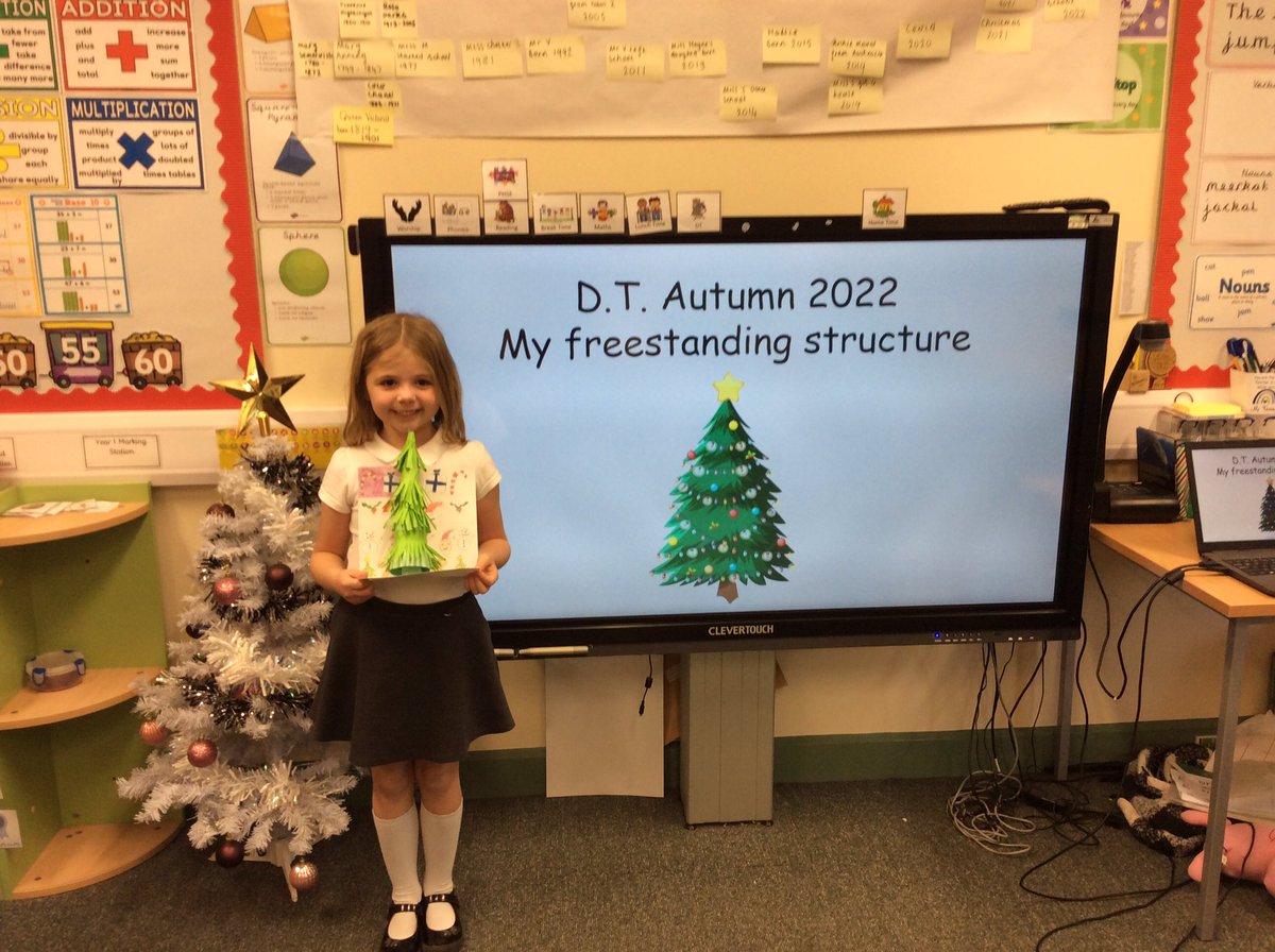 Lakeside_school's tweet photo. In Y1/2 SV, they have created our free standing structures. They had to create a buttress so that their backgrounds can stand up and a flange so that our tree could stand up. @DTassoc #dtskills https://t.co/uRq1jpoolD