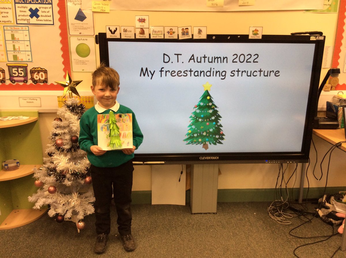 Lakeside_school's tweet photo. In Y1/2 SV, they have created our free standing structures. They had to create a buttress so that their backgrounds can stand up and a flange so that our tree could stand up. @DTassoc #dtskills https://t.co/uRq1jpoolD