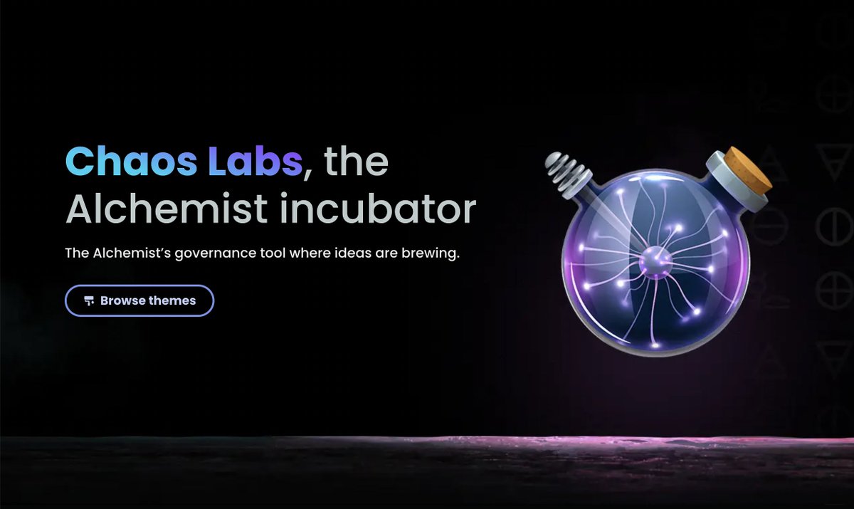 _alchemistcoin's tweet photo. 🧵From the depths of winter the Chaos Lab has emerged. Built by Alchemists for Alchemists. A place for the savvy and adventurous to come together and unlock their full potential as Alchemist contributors.

https://t.co/7ZonZWsS9D https://t.co/8WgBa4k3xy