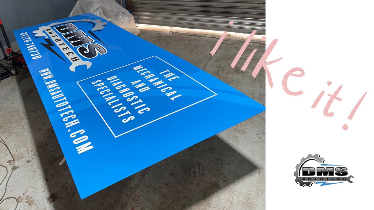 DmsAutotech's tweet image. Last week some of our new signage arrived, we are just waiting for the weather to improve so we can revamp the outside. Thanks again to @BrotherhoodJims brotherhood for rebranding &amp;amp; wrapping the signage.
#dmsautotech #churchlawton #MOT #service #cars #garage #cheshire #signage