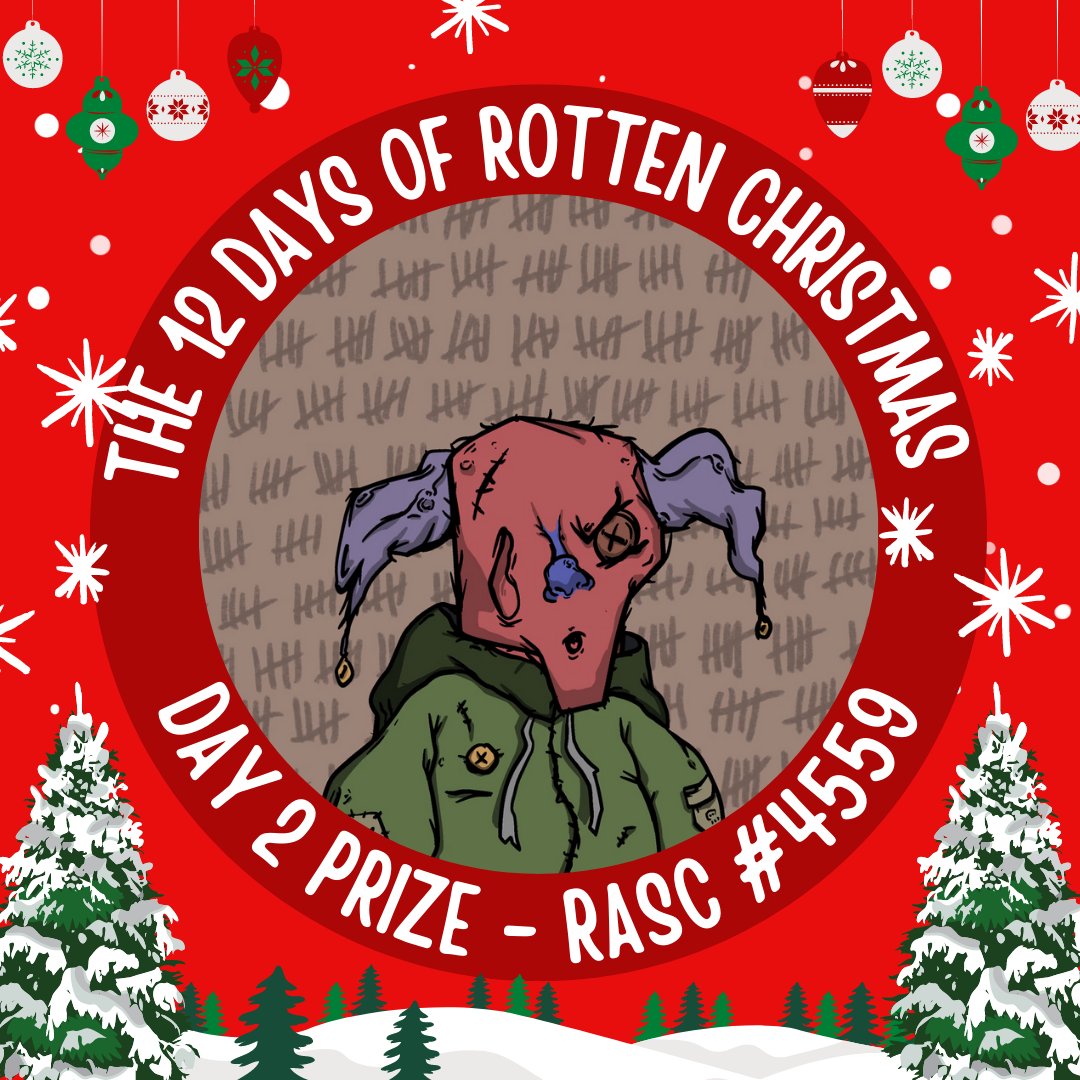 RASC_WTF's tweet image. Welcome to Day 2 of #The12RottenDaysofChristmasToday we are giving away this piece of trash! Giveaway in 24h &amp;amp; start the next one after.

To Enter:

Like &amp;amp; RT
Tag (3) trashy friends
Follow @RASC_WTF and @Dario_Desiena

Good luck and LFZ! 🗑️🎄

 *Post Picture of RASC #4559