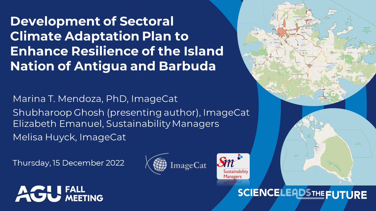 ImageCatInc's tweet photo. @ImageCatInc at #AGU22 - checkout all our exciting sessions! 
https://t.co/UylkPusNeT https://t.co/atkd7yAZmt