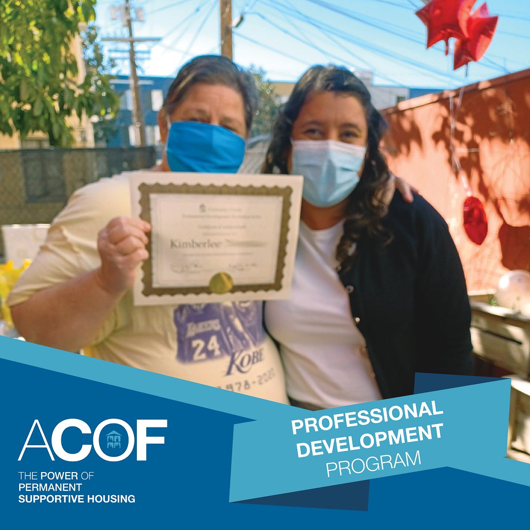 ACOForg's tweet photo. Help ACOF continue our #mission to provide permanent quality supportive housing with vital on-site services for tenants like Kim, a graduate from our Professional Development Program, by making your year-end gift today! https://t.co/9kG7cEKO4T https://t.co/6tM5jSe0xV