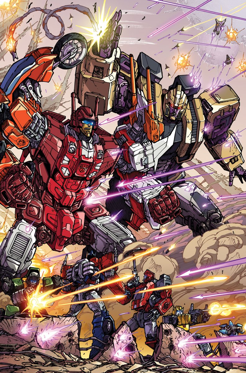 Some of the last stuff I did for #IDWTransformers with @markerguru, of course, for Fate of Cybertron. 