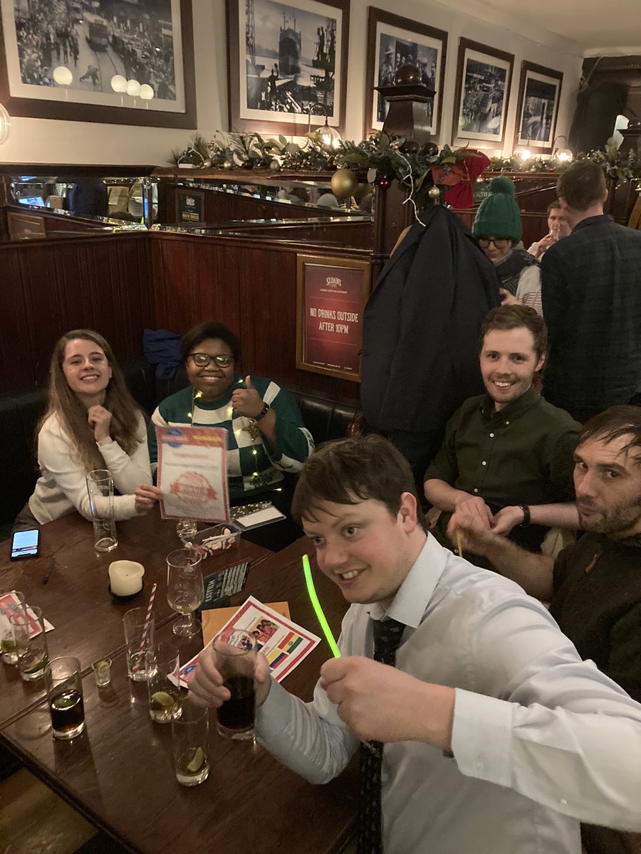 SDRobertsonChem's tweet photo. Delighted to announce the latest output from our collaboration with @g_a_craig and @remulveygroup, a £50 bar tab at the Sloan’s pub quiz! https://t.co/J83vhXEb8i