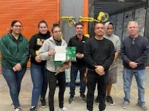 Summer5087's tweet image. Freight &amp;amp; Receiving Team Appreciation Week was a huge success! Loved the thoughtful Thank You cards, emails &amp;amp; pictures we received! Not to mention a signed apron from store 3302! So grateful for my THD Family!🎄🦌🌟@rayray5641 @LourdesThd @SonyaTransport1 @RobLo5087