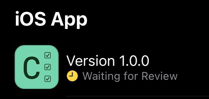 patrickcav124's tweet photo. First waiting for first review for a few years @CategoriesG10 #iosdev https://t.co/992eag9vrs