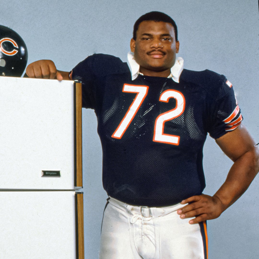 Happy birthday to the one & only, William \"Refrigerator\" Perry! 