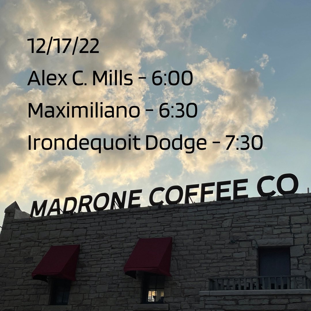 IrondequoitdD's tweet photo. ☕️ Come hang this weekend and check out our special coffee blend, 27 Strings. #rustfolk #austin #livemusic https://t.co/GEYNsztN3U