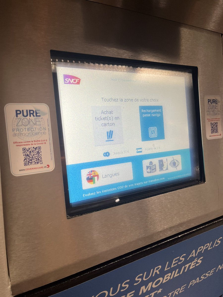 Jmounir01's tweet image. Gare de #Poissy : mise en place d’un film microbien certifié Pure Zone®. 
Un projet travaillé en équipe puis validé par notre direction. 
Une solution pertinente et fiable pour répondre 24h/24 et 7j/7 aux impératifs d’hygiène et de sécurité de nos voyageurs et collaborateurs.