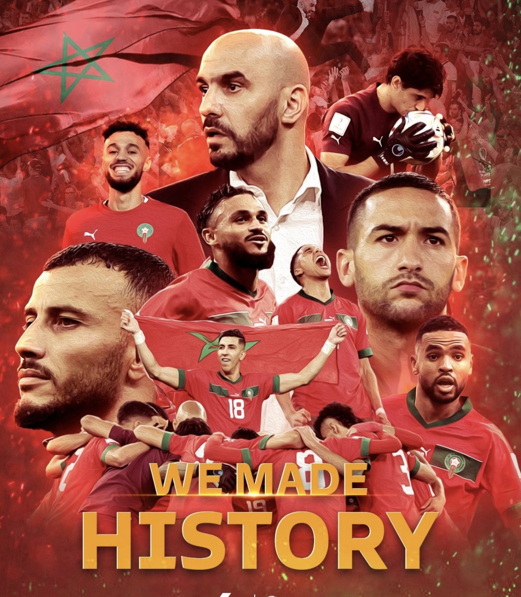 nadia_ouhanni's tweet photo. Merci les Lions vous nous avez fait rêver ♥️♥️ bravo champions 👏👏👏🇲🇦🇲🇦🇲🇦 https://t.co/dtOjS7ekCE