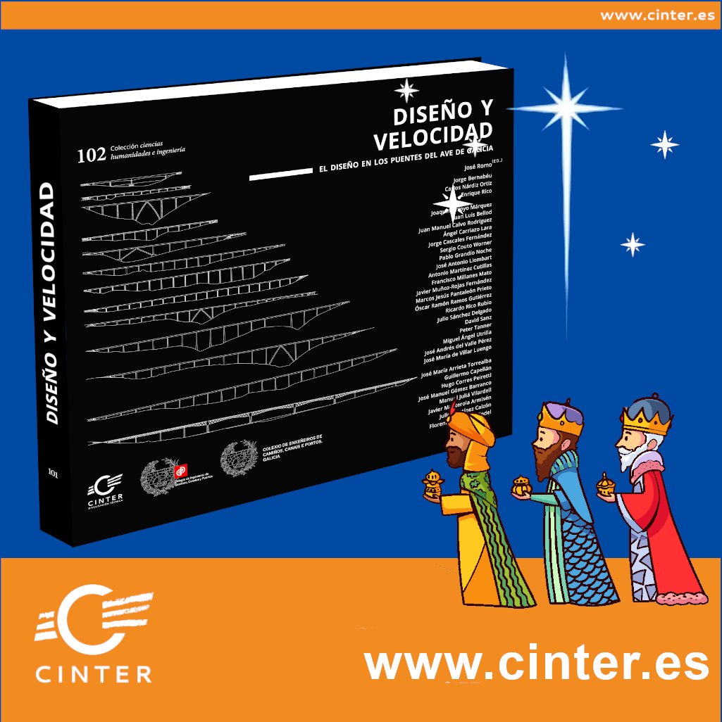 Si te apasiona la ingeniería y la arquitectura no olvides pedir un buen libro en tu carta para los Reyes Magos y deja que CINTER Divulgación Técnica ayude a crear la magia.
cinter.es

#libro #ingeniería #arquitectura #feliznavidad