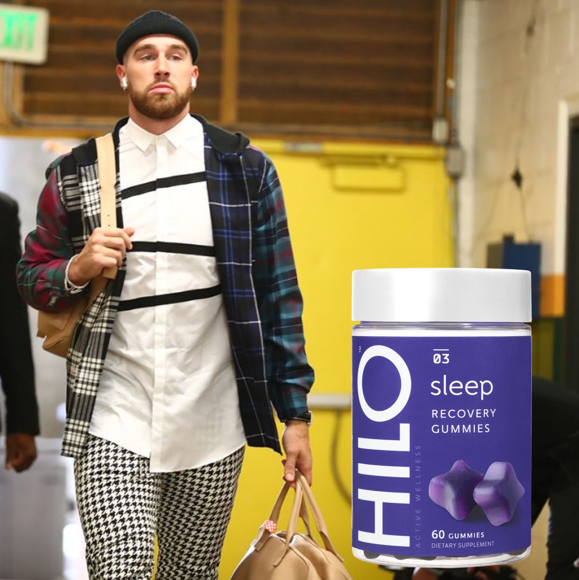 HiloGummies's tweet photo. @man_dammn @NFLPA @NFL @tkelce - you sharing the goods with @man_dammn? Melatonin, Chamomile AND Tart Cherry in one gummy 👀👀👀 https://t.co/g4BG3El5G5 https://t.co/YtjlvDKsQ9