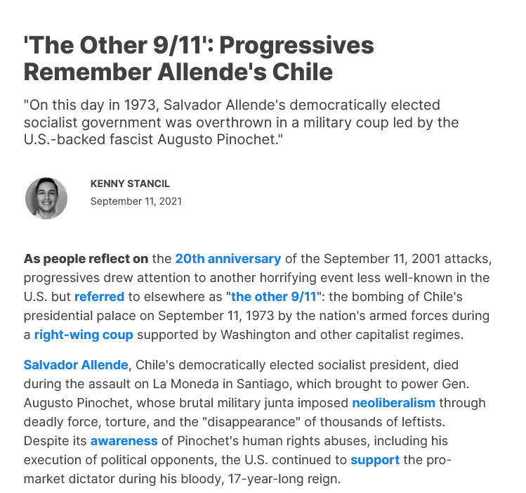 HateTheMachine's tweet photo. #JFKfiles
#ProjectFubelt 
#HenryKissinger #Chile #coupdetat 
#Nixon asks #CIA to prevent #Allende coming to power $10m
#Thomas Karamessines in control of #ProjectFubelt
#CordMeyer #DavidPhillips 
'The Other 9/11': Allende's Chile
https://t.co/k7wSrw1Vaj
https://t.co/E99VZPZmhR https://t.co/Gj1Dmtulyx