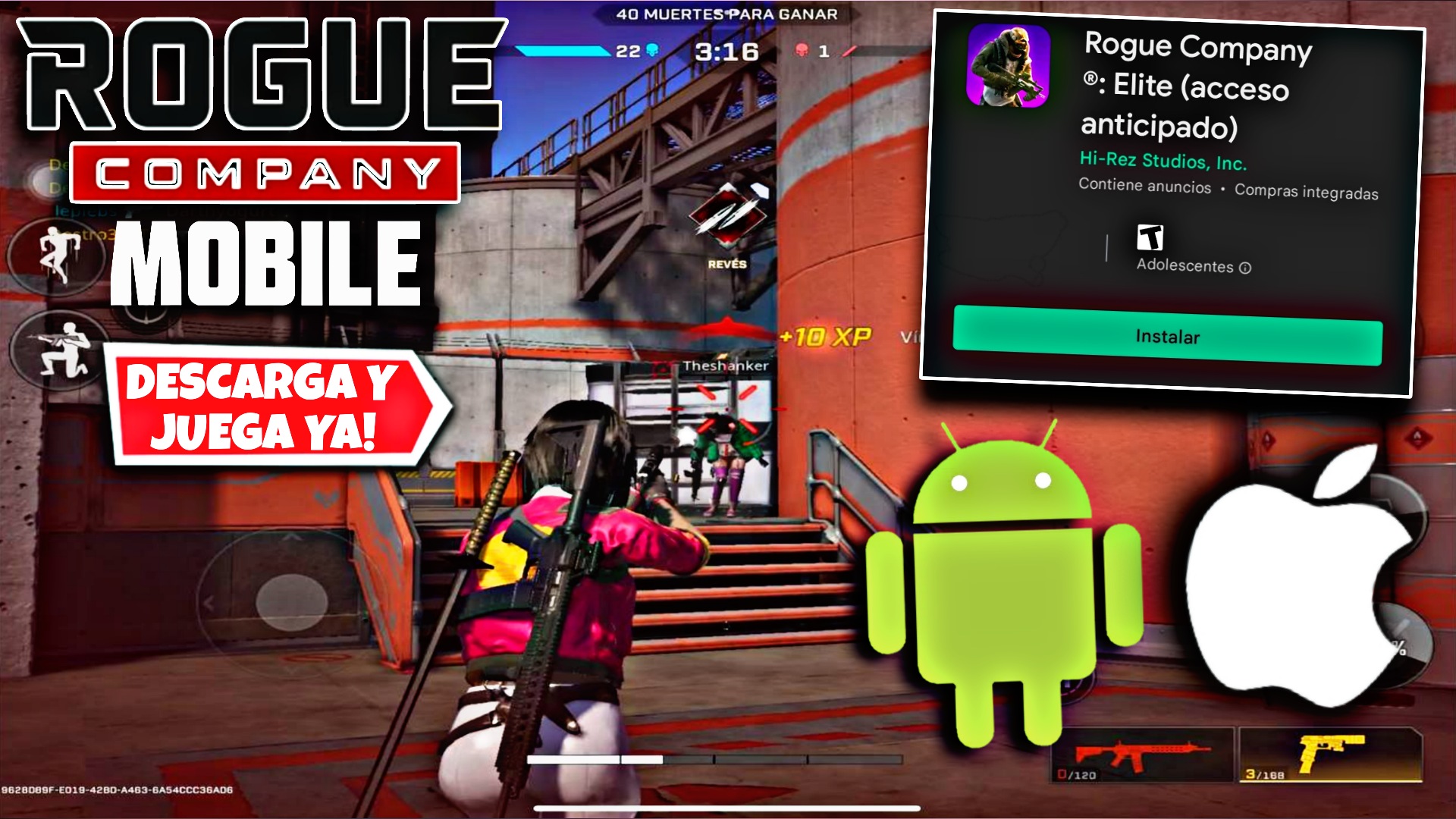 NEW* ROGUE COMPANY MOBILE BETA GAMEPLAY (iOS) 