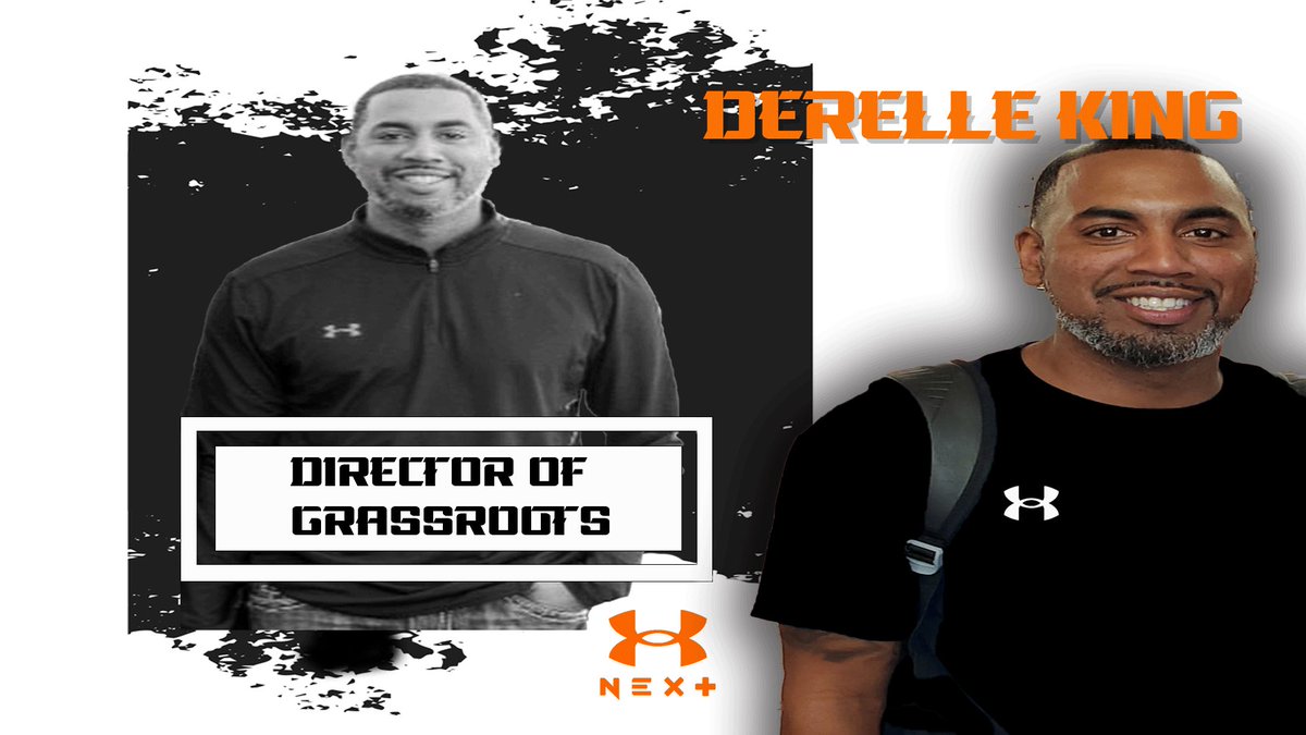 TXUBasketball's tweet photo. Texas U welcomes our new Director of Grassroots, Derelle King, to the #TXUFam‼️ Derelle’s pedigree in our space is proven as his @Dfwhawks program, currently is home to over 200+ Tx youth.  His talents &amp; experience are going to elevate us greatly!  Let’s get it D‼️ #TXUFam🖤🧡 https://t.co/2HyDcHOaHU