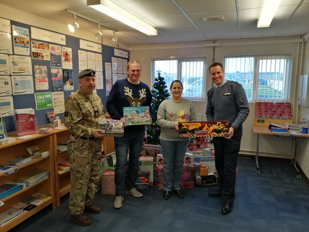 Another Christmas and another  fantastic gesture by all at <a href="/RAF_Valley/">RAF Valley</a> donating gifts to the Anglesey Foster Care Association, thanks to <a href="/DannyWoodfine/">Danny Woodfine</a> and all involved for your continued support of the AFCA.