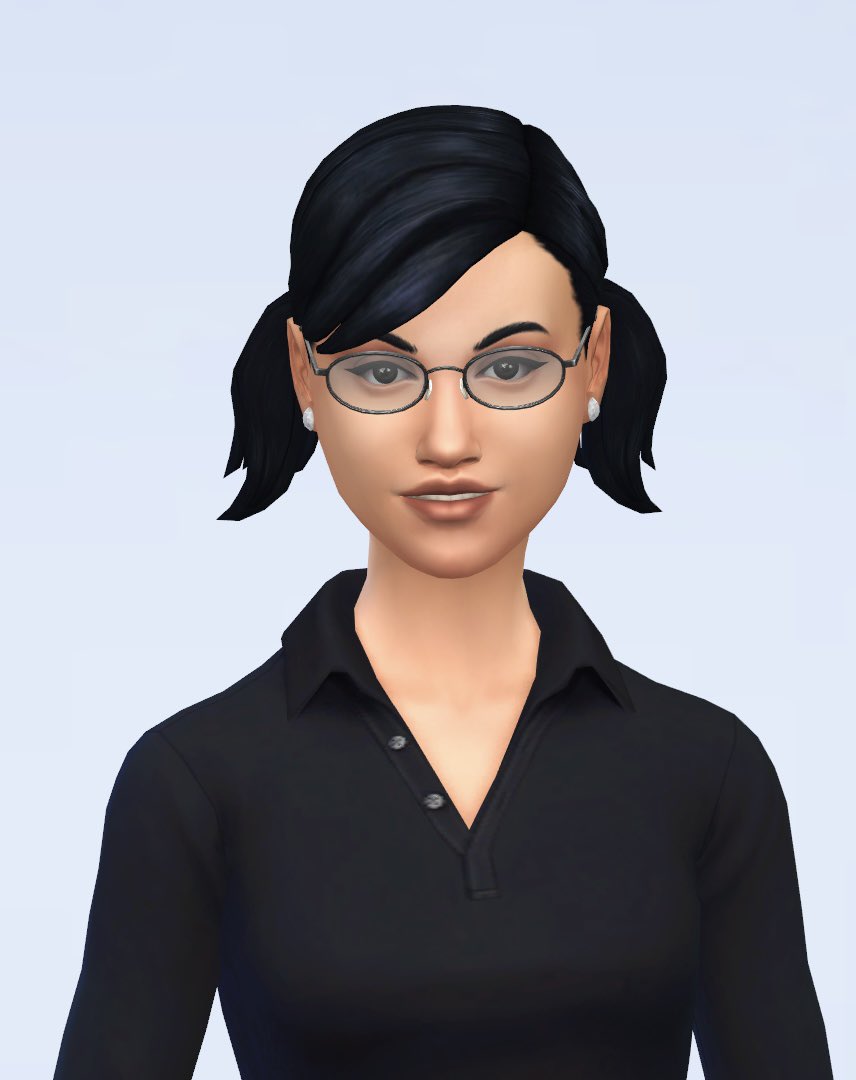 MiraQlus_'s tweet photo. Ok one more ! Here is Cassandra Goth !! She looks super cool ! #cassandragoth #thesims #thesims4 #simsmakeover https://t.co/ARHRl0THmj