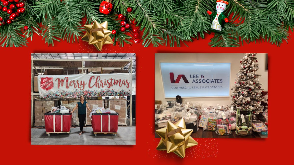LeeAssociateHOU's tweet image. We dropped off gifts for more than 50 seniors &amp;amp; children to @SalArmyHouston. Here’s to making the holidays merry &amp;amp; bright! #CompassionateLEE