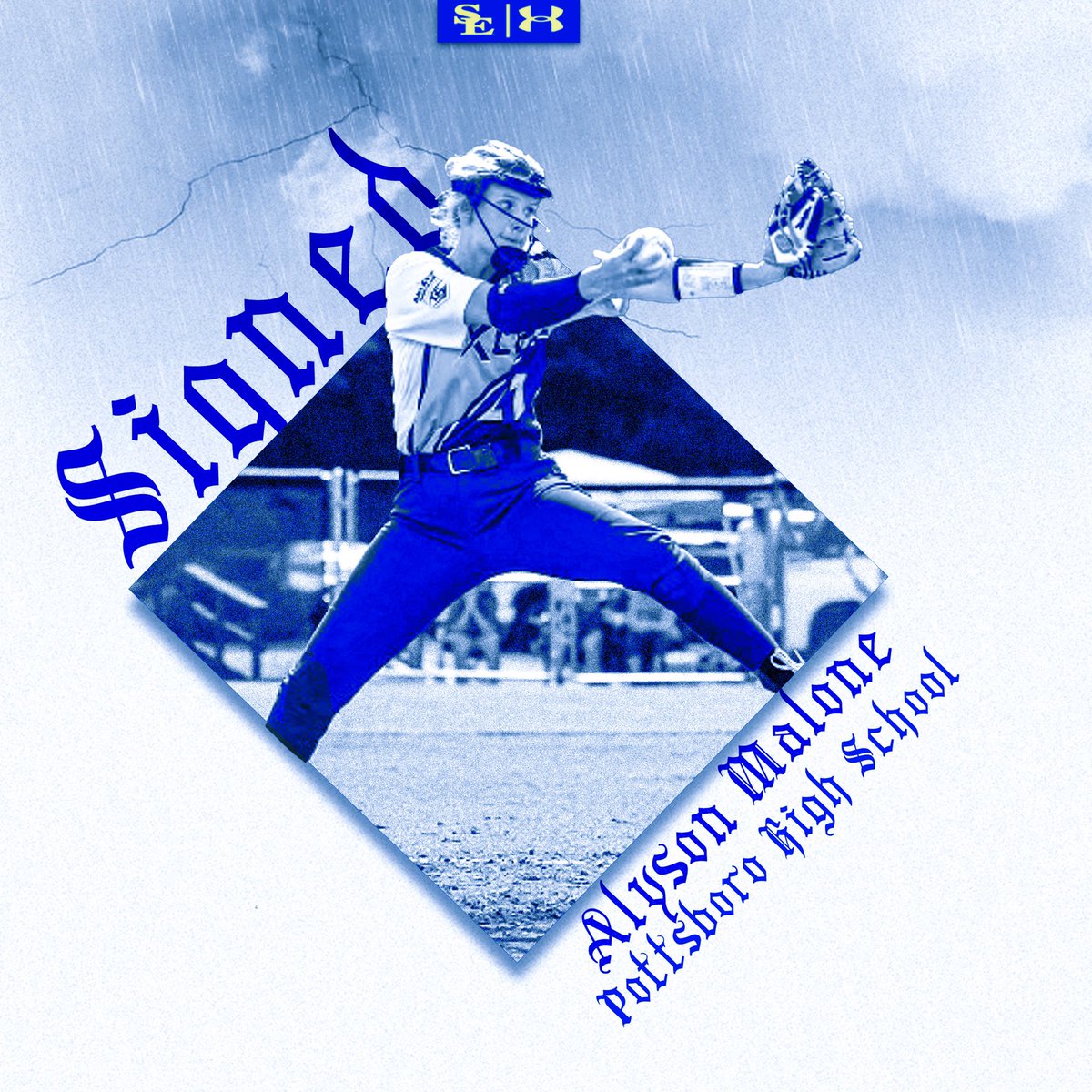 ⚡️Ready To Storm ChaSE!⚡️ 

Alyson Malone | Pottsboro, TX 

#BeTheChange | #L3 <a href="/GoSoutheastern/">Southeastern Athletics</a>