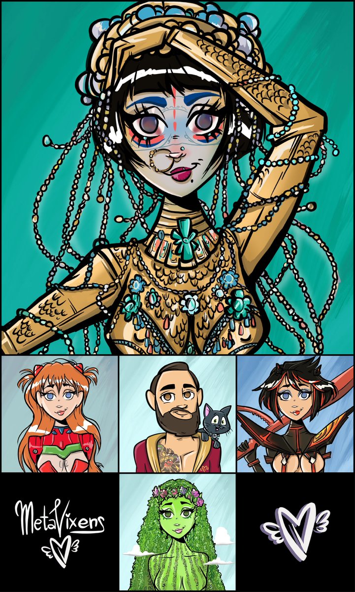 JakeBalchNFT's tweet photo. If you can guess what my 5th custom is going to be from @MetaVixensNFT I will gift you a dope #NFT !!!

This is open till the custom #Vixen 5 is presented publicly. 

#NFTCommunity #Polygon #PapaJake #ALPHAs https://t.co/0YSSXLh4wM