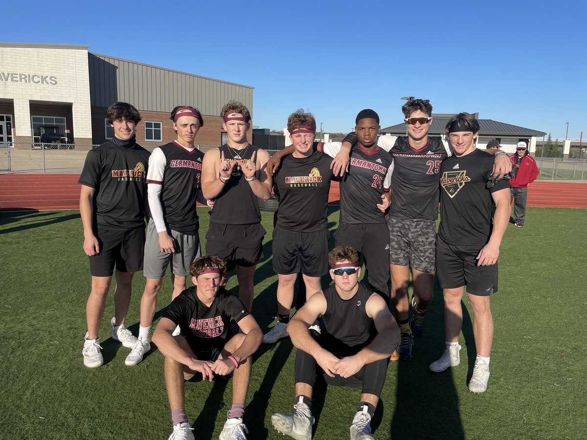 GM_BASEBALL's tweet photo. Great couple days of competition from our guys! Winner of the 2022 Iron Mav this was the Black Team! #GoMavs #WelcometoTheRanch https://t.co/rfUuoHS5Rz